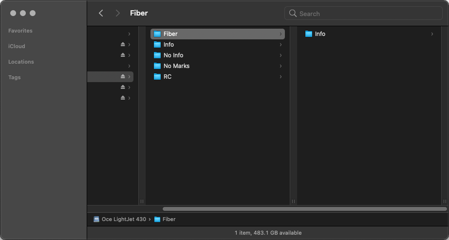 List of hot folders